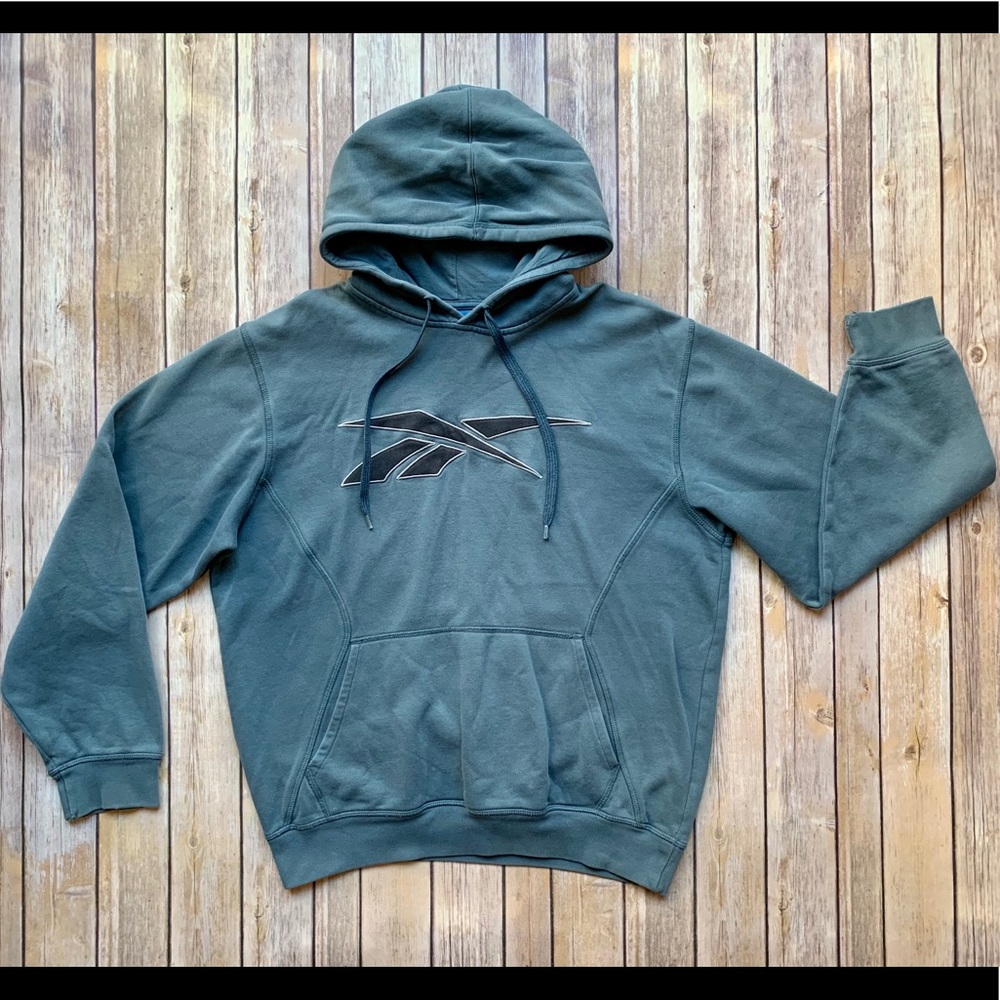 Men’s perfectly faded Reebok Pullover Hoodie